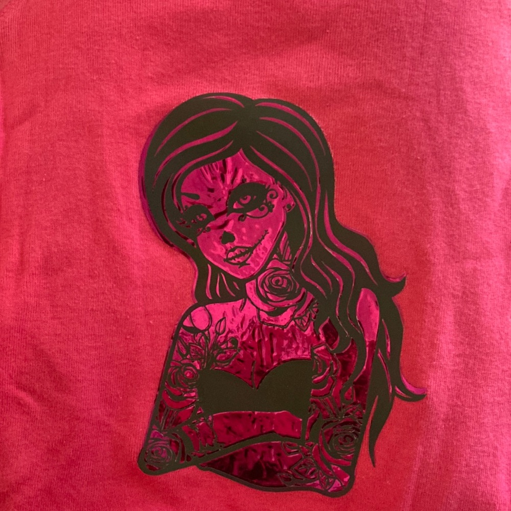 Sugar skull 12 month onesie